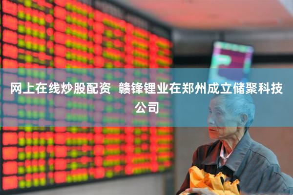 网上在线炒股配资  赣锋锂业在郑州成立储聚科技公司