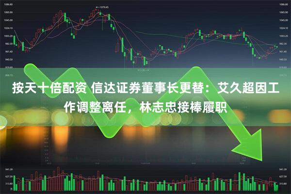 按天十倍配资 信达证券董事长更替：艾久超因工作调整离任，林志忠接棒履职